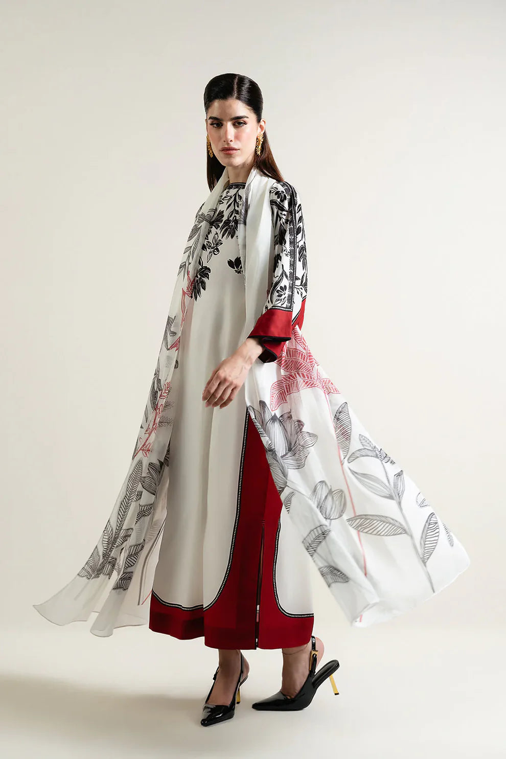 Melbourne Premium 3PC – Silky Lawn Elegant Suit ✨