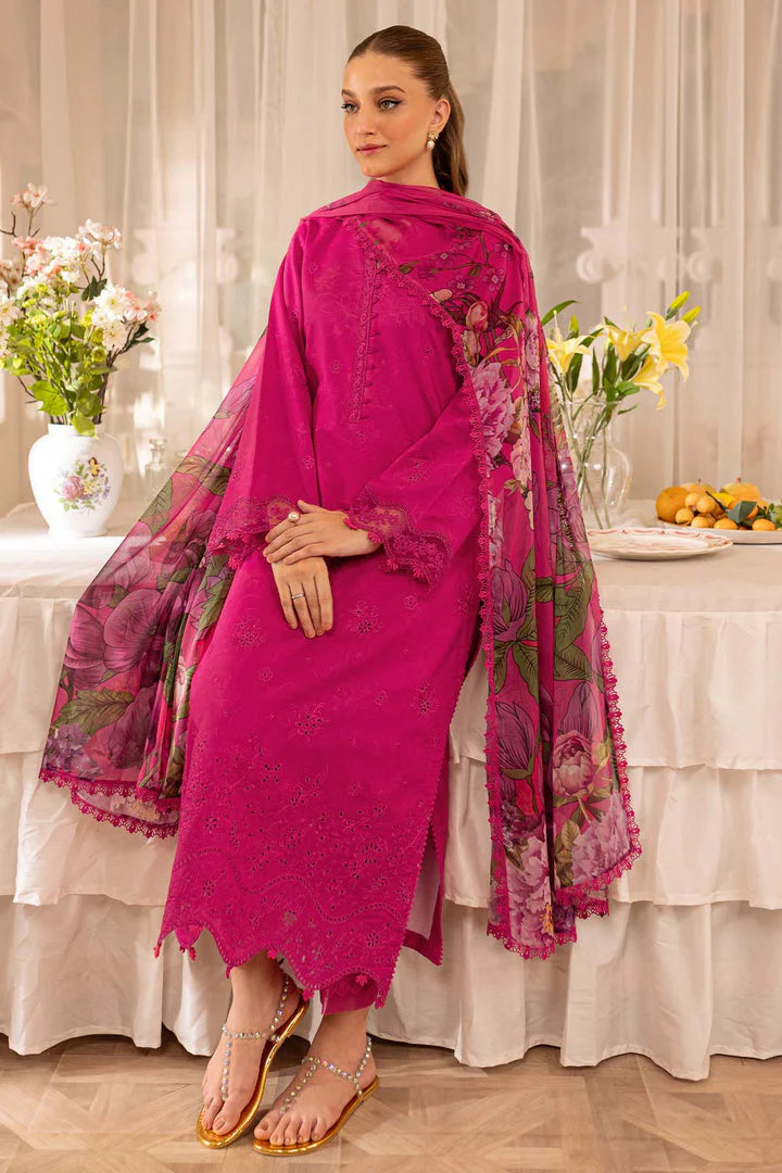 Lotus Premium 3PC – Elegant Lawn Ready-to-Wear Suit 🌸