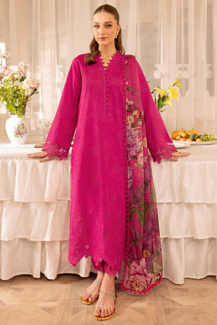 Lotus Premium 3PC – Elegant Lawn Ready-to-Wear Suit 🌸