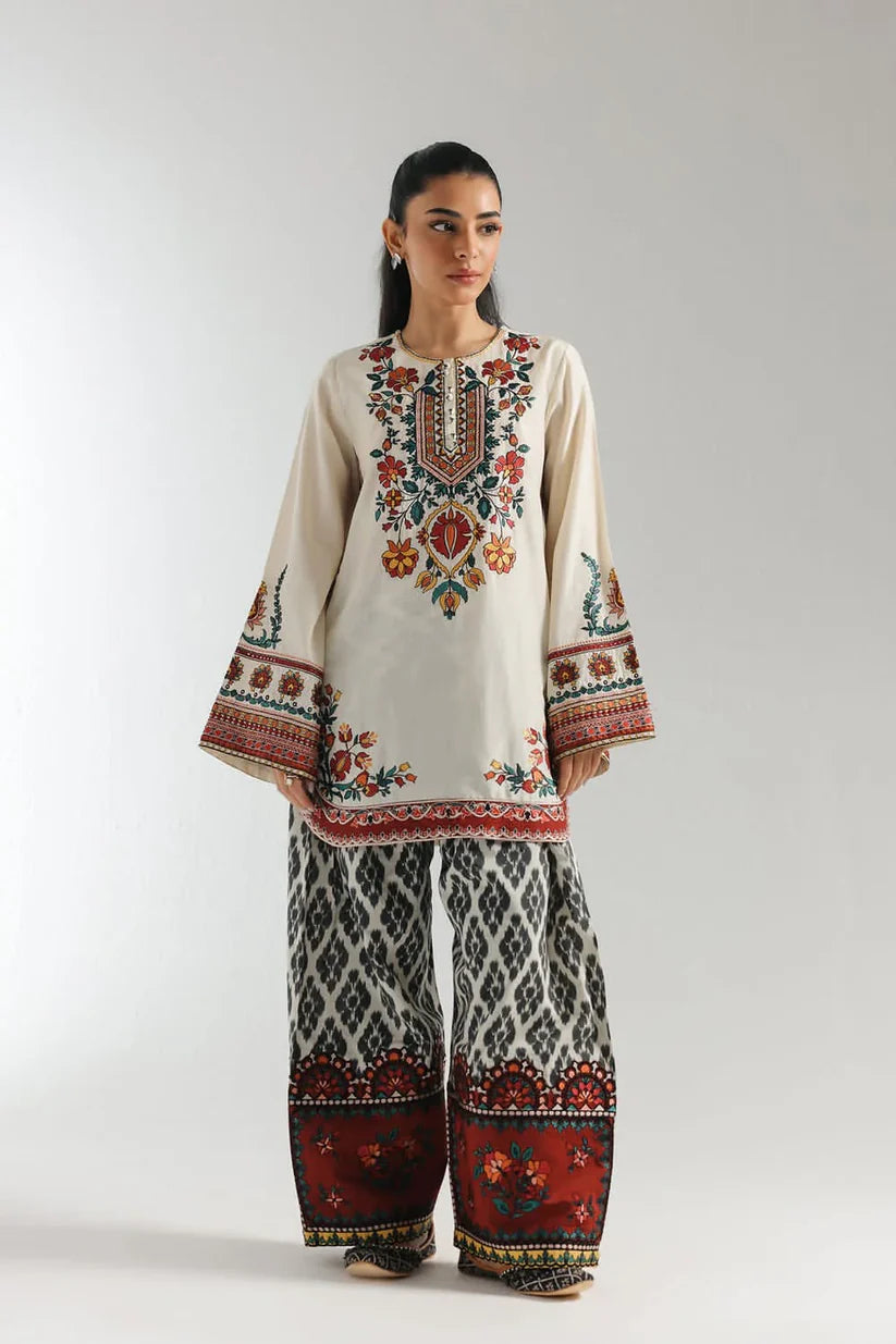 Aprikot Premium 2PC – Silky Lawn Summer Outfit 🌸