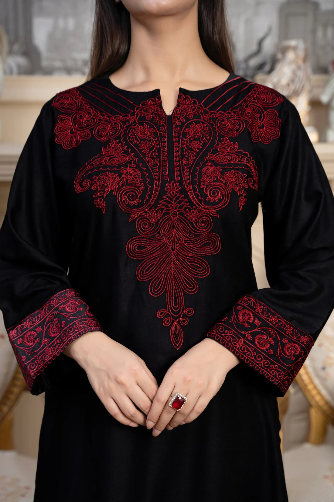 Taaj Premium 3PC – Elegant Linen Ready-to-Wear Suit ✨
