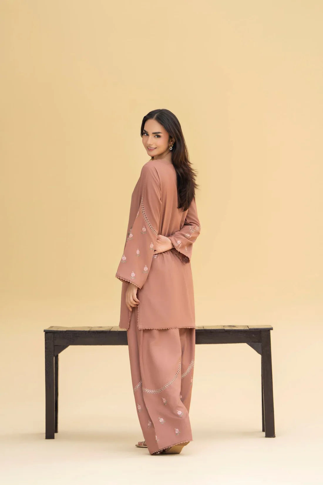 Charm Premium 2PC – Elegant Cotton Summer Outfit 🌸