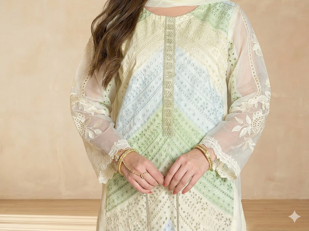 Noor 3PC Suit – Soft, Elegant & Timeless Grace ✨