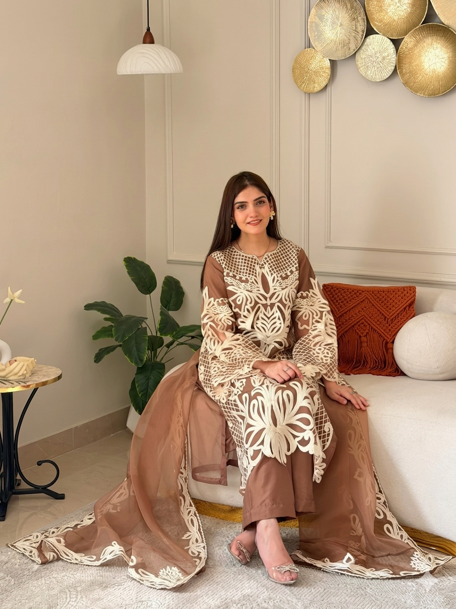 Rimsha 3PC Suit – Elegant & Effortlessly Graceful ✨