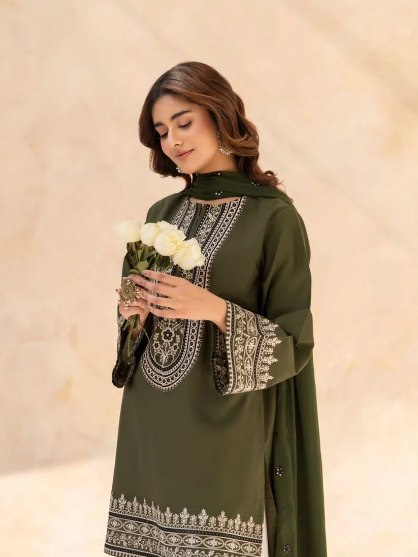 Namal 3PC Embroidered Suit – Elegant Everyday Luxury ✨