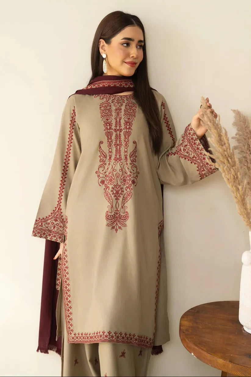 Saba Premium 3PC – Elegant Ready-to-Wear Suit ✨