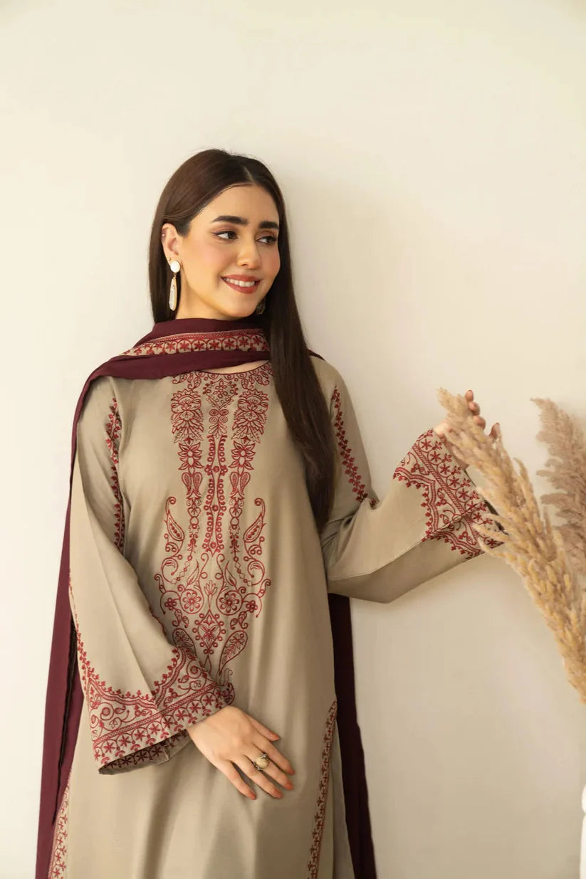 Saba Premium 3PC – Elegant Ready-to-Wear Suit ✨