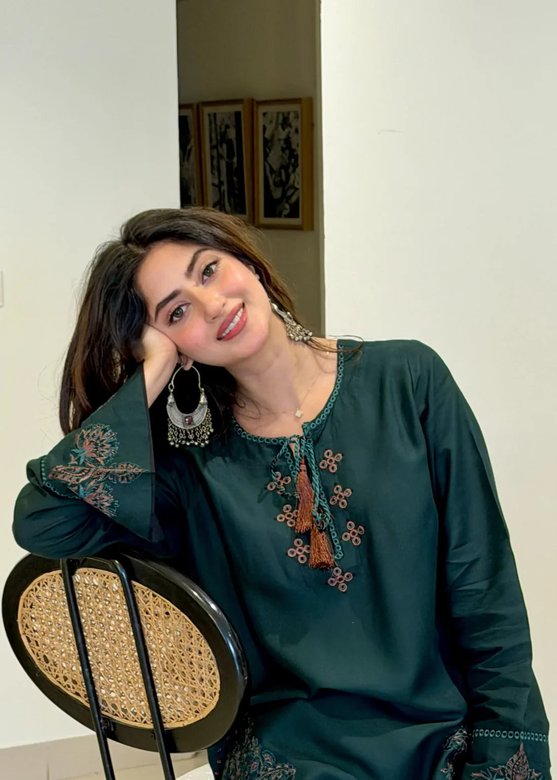 Mahjabeen Premium 2PC – Cotton Elegant Everyday Outfit 🌸