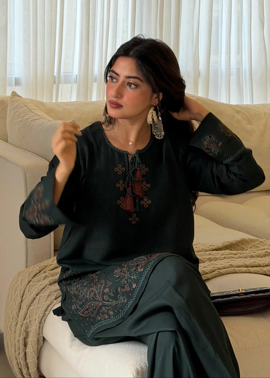 Mahjabeen Premium 2PC – Cotton Elegant Everyday Outfit 🌸