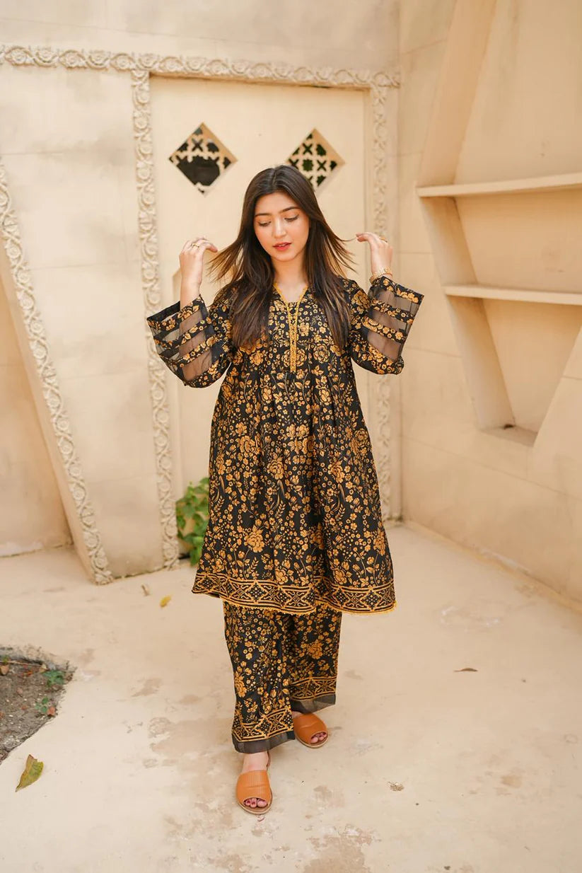 Lara Premium 2PC – Elegant Ready-to-Wear Outfit ✨