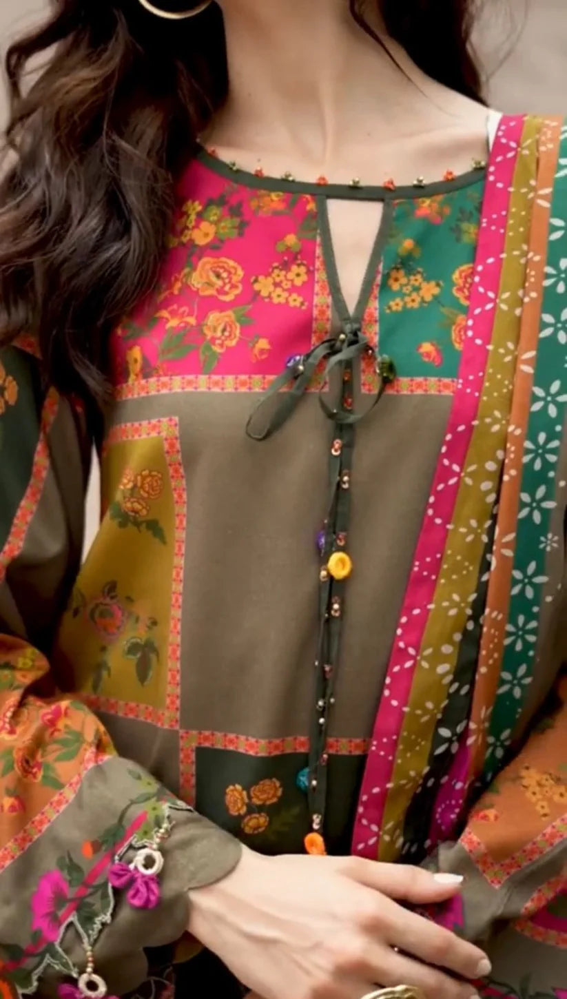 Maheen 3PC Suit – Elegant & Effortless Charm ✨