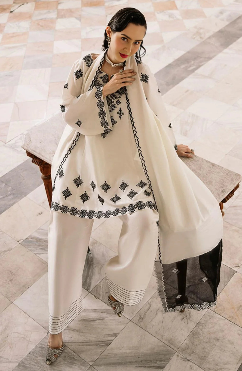 Juliet Premium 3PC – Elegant Cotton Ready-to-Wear Suit ✨